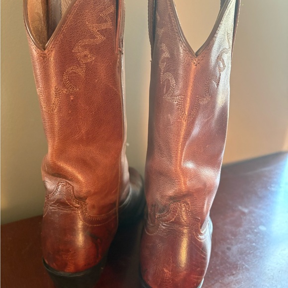 Ariat Heritage Sedona Distressed Brown Leather Men\'s Boots size 9.5 main image 5